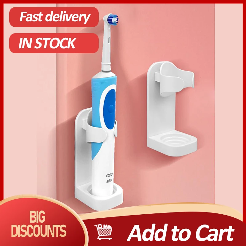 Настенный держатель для электрических зубных щеток Oral B Braun Bayer держатели зубной