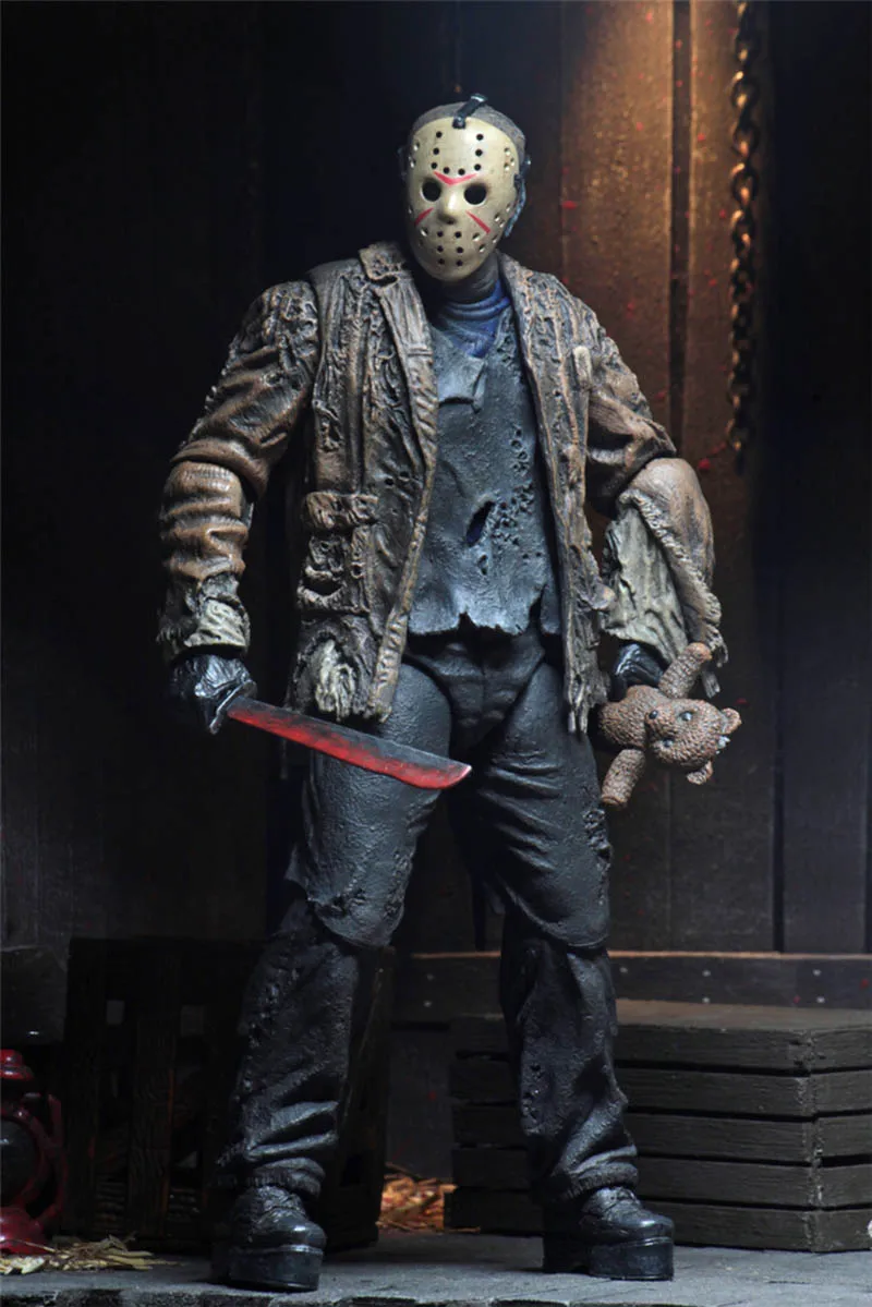 18 см тип NECA Freddy vs Jason FVJ Ultimate Джейсон Вурхиз фигурка игрушка кукла рождественский подарок на день рождения