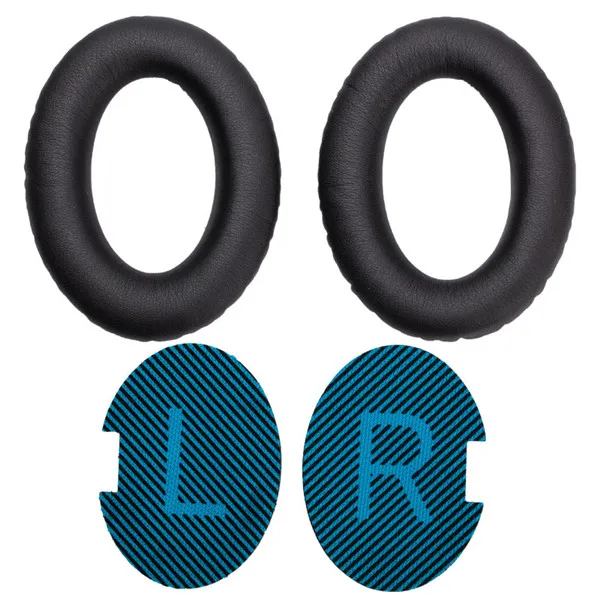 black blue Сменные амбушюры для Bose quietkomento 2 QC25 AE2 QC2 QC15 AE2I наушники 9,7 - Цвет: black blue