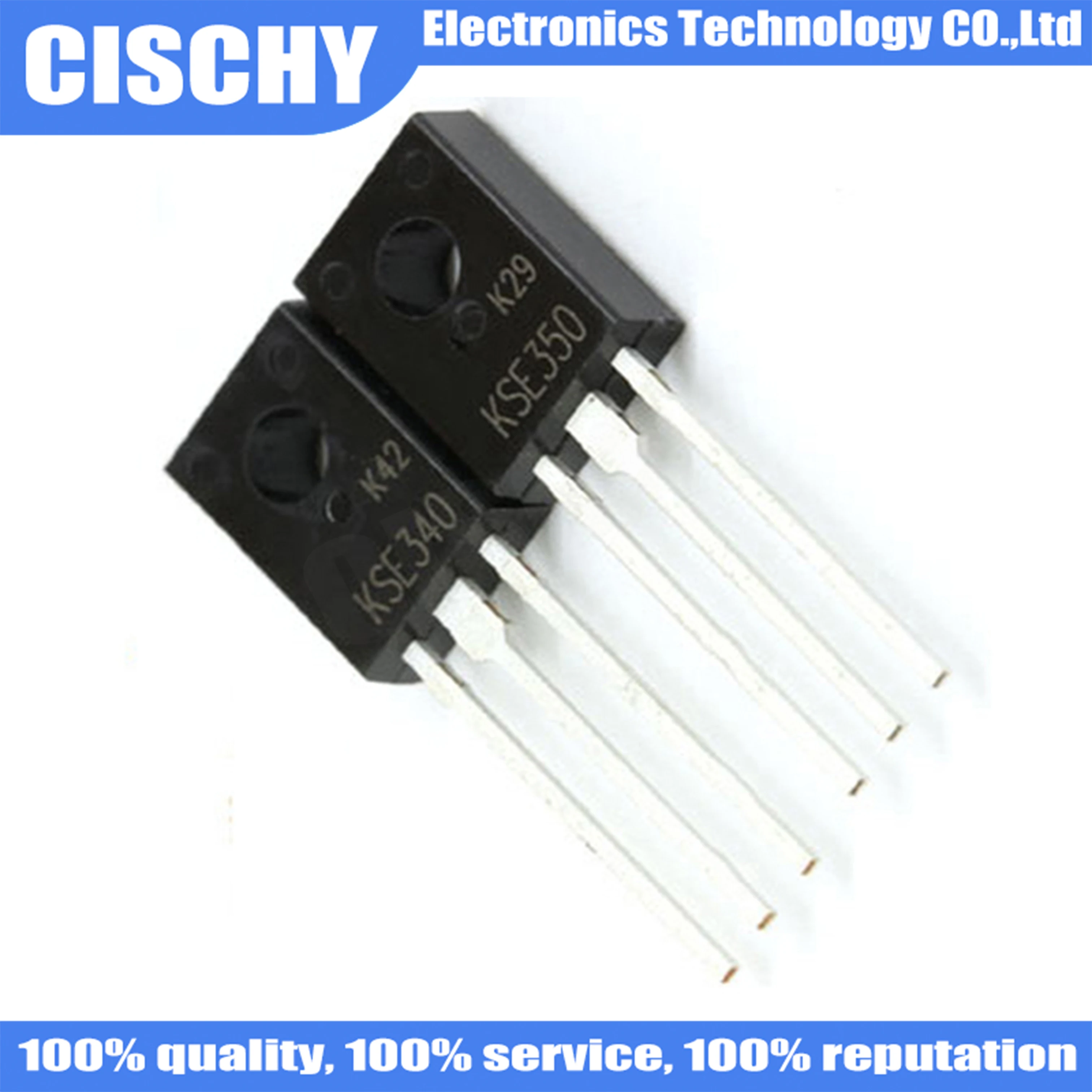 

10 шт. KSE340 KSE350 TO126 (5 шт. MJE340 5 шт. MJE350 ) TO-126 новая Оригинальная трубка усилителя