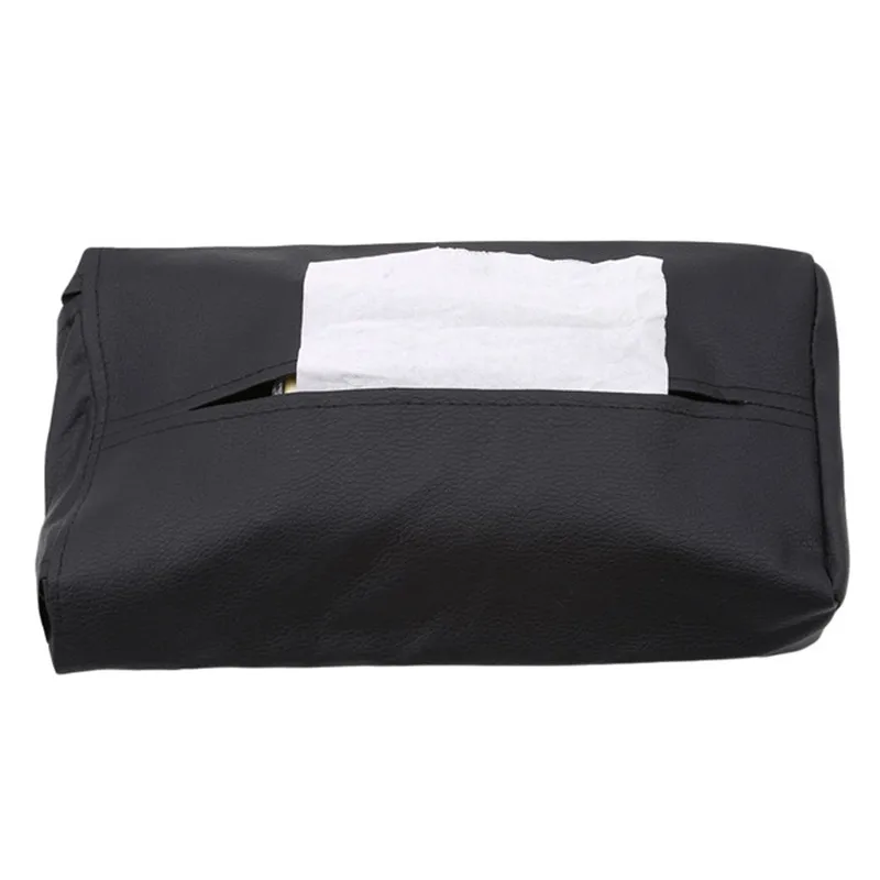 Автомобильный солнцезащитный козырек из искусственной кожи держатель для