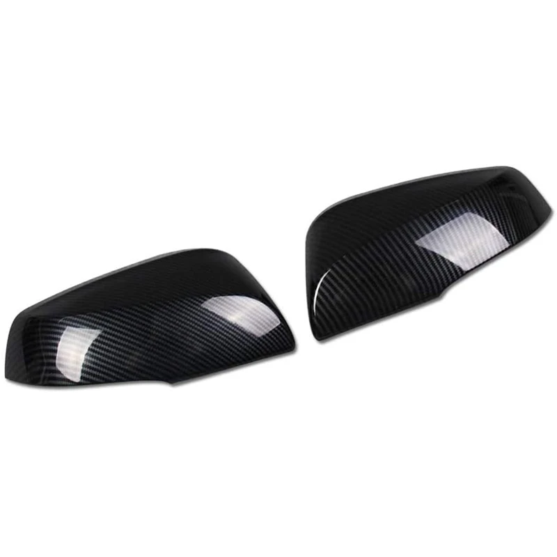 Защитные чехлы на зеркала заднего вида для Toyota Rav4 2019 2020 колпачки из углеродного