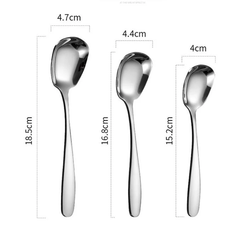 1 шт. ложка для супа десерта из нержавеющей стали|Ложки| |
