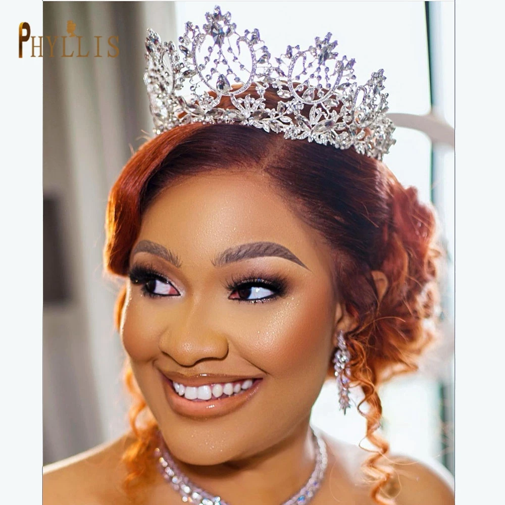 Корона для невесты A195 украшение волос диадема с кристаллами аксессуары |