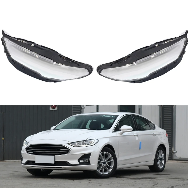 Крышка передней фары автомобиля прозрачные линзы оболочки замена крышки для Ford