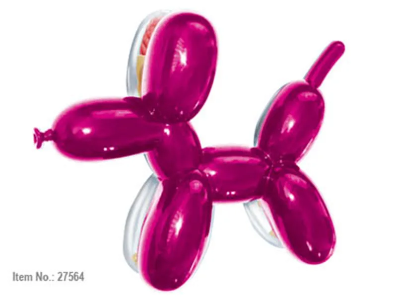 4d синий фиолетовый шар собака прозрачная точка зрения анатомия животных