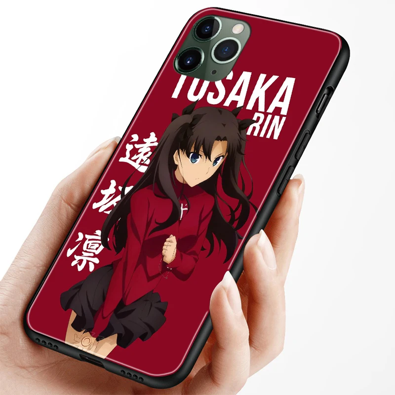 Чехол Tohsaka Rin для телефона с аниме чехол iPhone SE 6s 7 8 Plus X XR XS 11 Pro Max Samsung S Note 9 10 20 ultra |