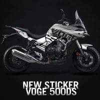 body decoration protection sticker motorcycle reflective decal for loncin voge 500ds