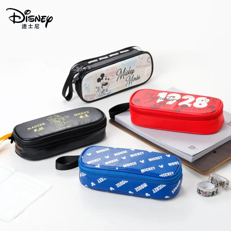 

Disney Genuine New Creative Cartoon Large-Capacity Pencil Case Multi-Function Double-Layer Pencil Case Student Pencil Case