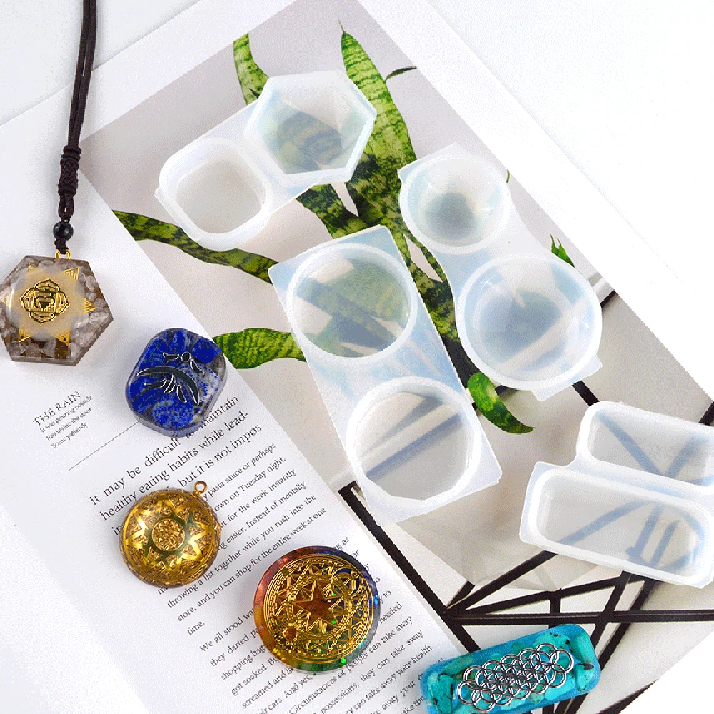 1 шт. прямоугольная круглая Прозрачная силиконовая форма для изготовления