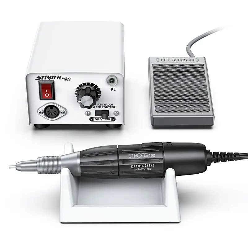 65W Powerful strong 90 Control 35000RPM manicure machine Handle Electric Nail Drill Machine manicure cutters