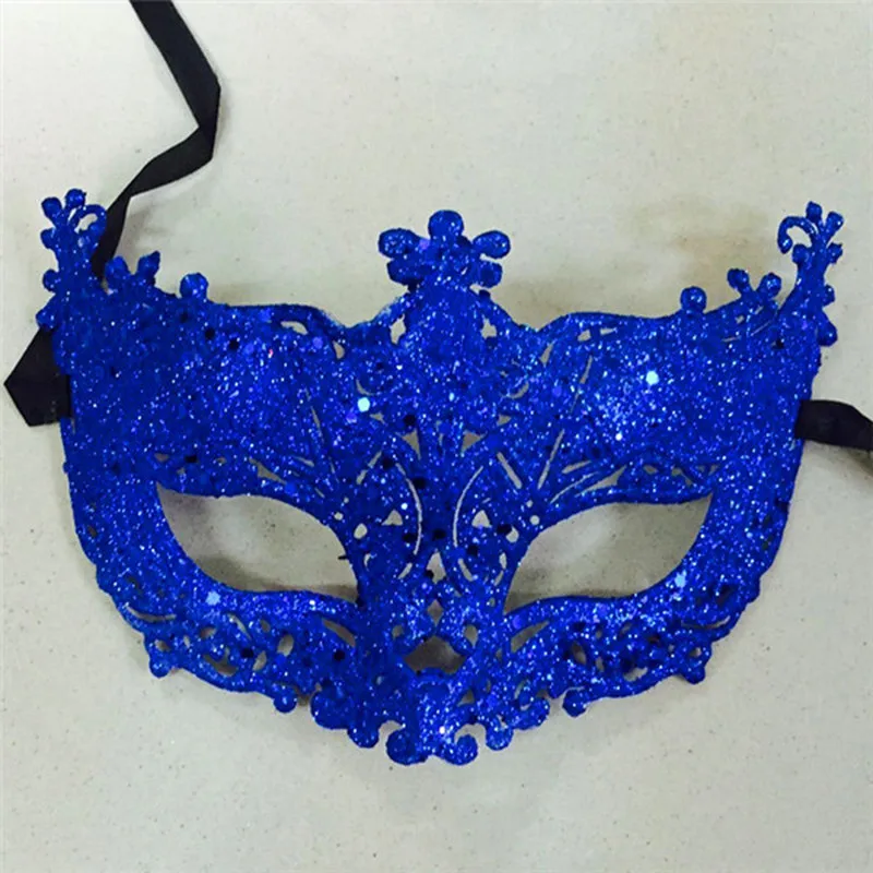 Christmas Party Ball Princess Venice Mask Gifts for Women Halloween Masquerade Performance Half Face Fox Sequin Lace | Дом и сад