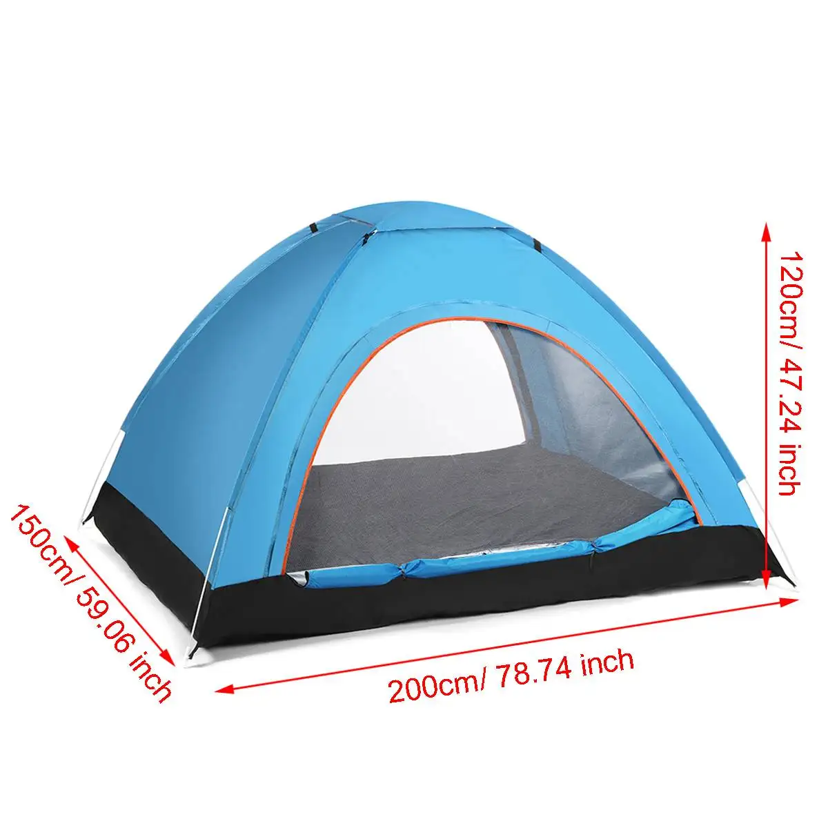 

2-3 Person Automatic Camping Tent Family Tent Ultralight Instant Setup Protable Backpacking Tent for Hiking Travel