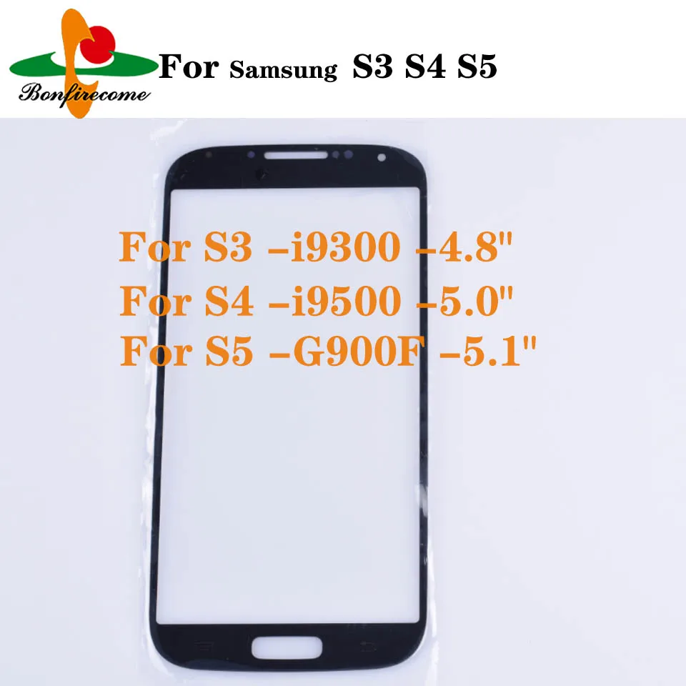 Передняя сенсорная панель для Samsung Galaxy S3 i9300/i9308/S4/GT-i9500/S5/G900F ЖК-экран сменная