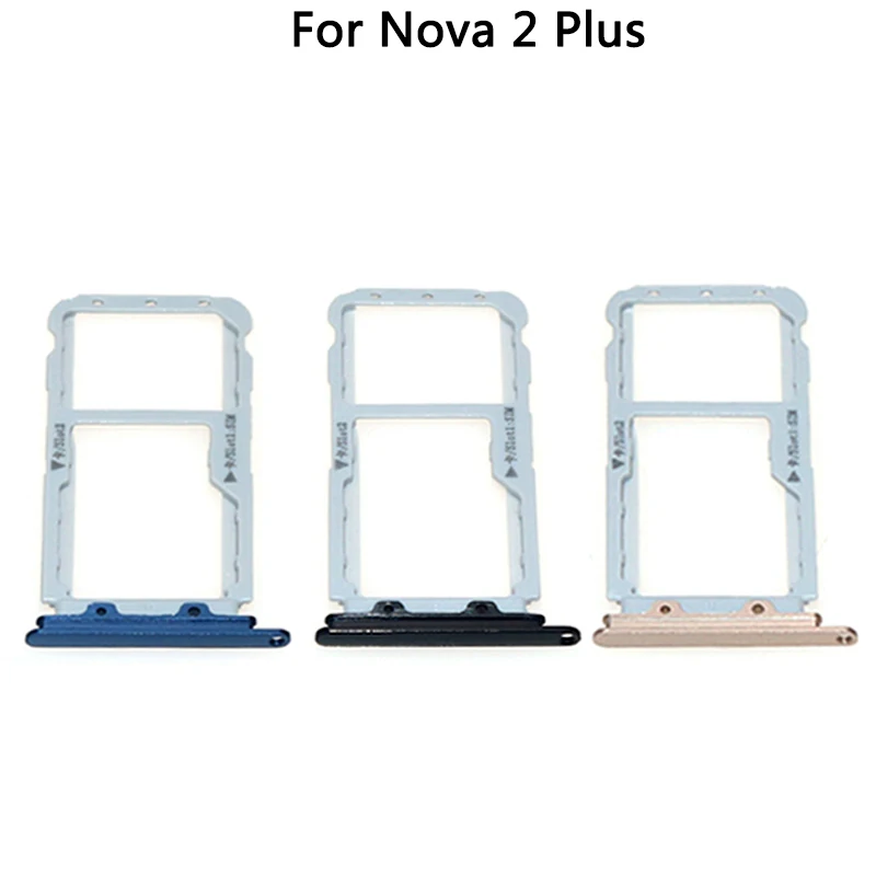 

New For Huawei Nova 2 / Nova 2 Plus SIM Card Tray / Micro SD Card Tray Replacement Nova 2 Sim Card Repair Parts