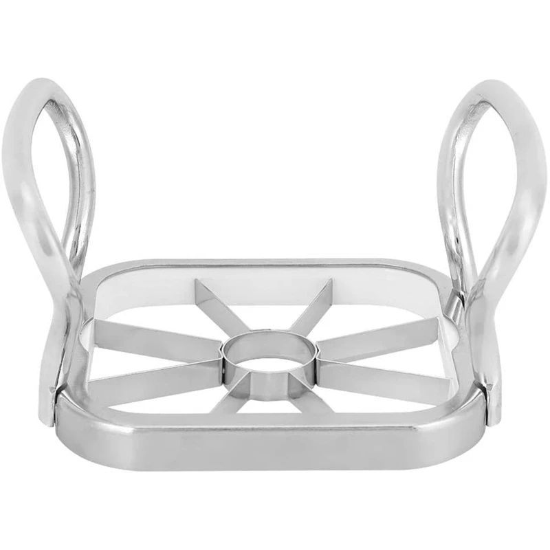 

5-IN-1 Potato Chopper Fruit Cutter Chipper Fries Maker with 2 Foldable Rubber Colanders and Strainers, and Handle