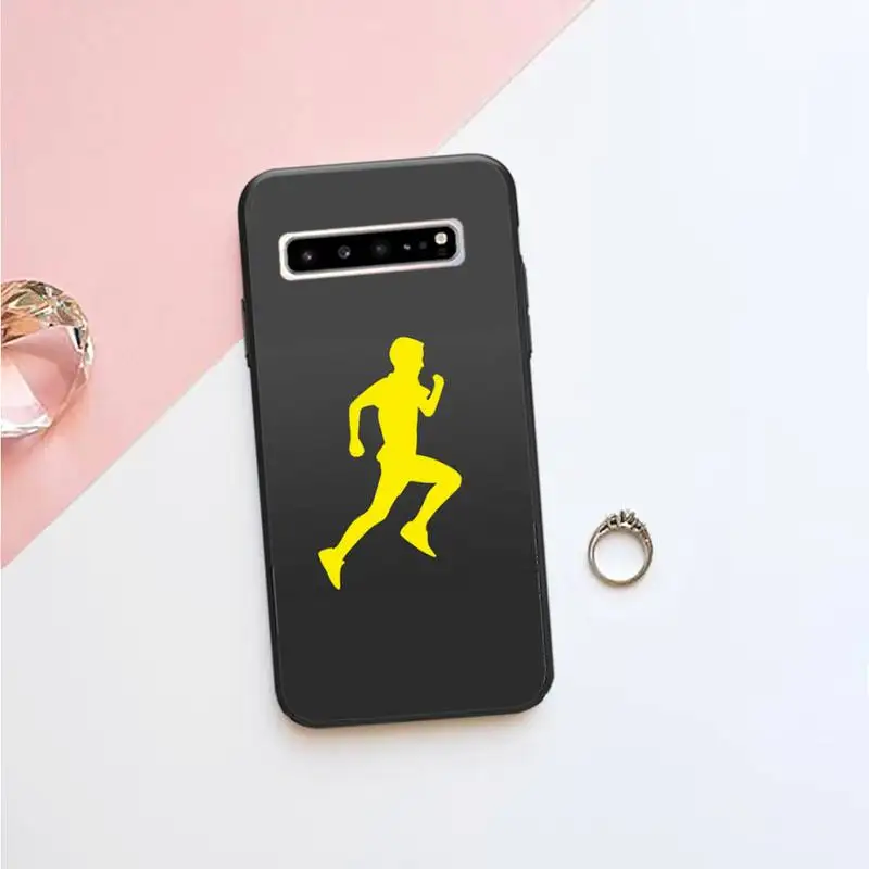 

Keep Running Phone Case For Samsung S7edge S8 Plus S9plus S10 Plus E For Samsung Galaxy S10