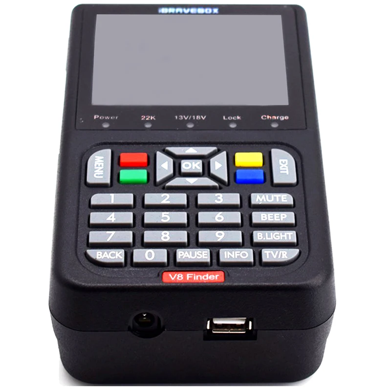 V8 Finder Freesat Satfinder DVB совместимый ЖК-дисплей | Электроника