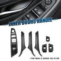 inner doors handle pull trim cover driver seat panel car decoration accessories for bmw 5 series f10 f11 f18 520 523 525 528 530