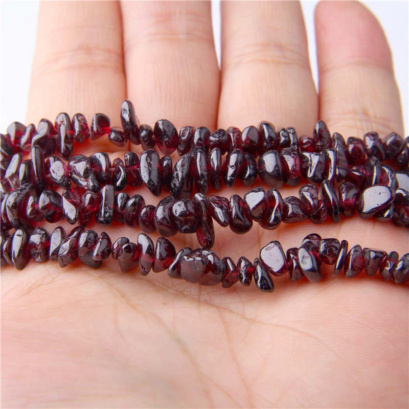 32.garnet 15," натуральные бразильские цитрины, хрустальные камни, камни, чипы, гравия, бусины, алебастр, лазурит, натуральный камень, изготовление ювелирных изделий - Цвет: 32.garnet