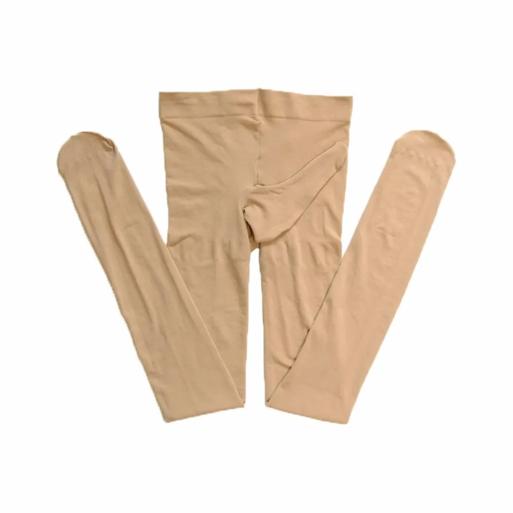 120D теплые колготки с рукавом для пениса эластичные женские зимние пикантные