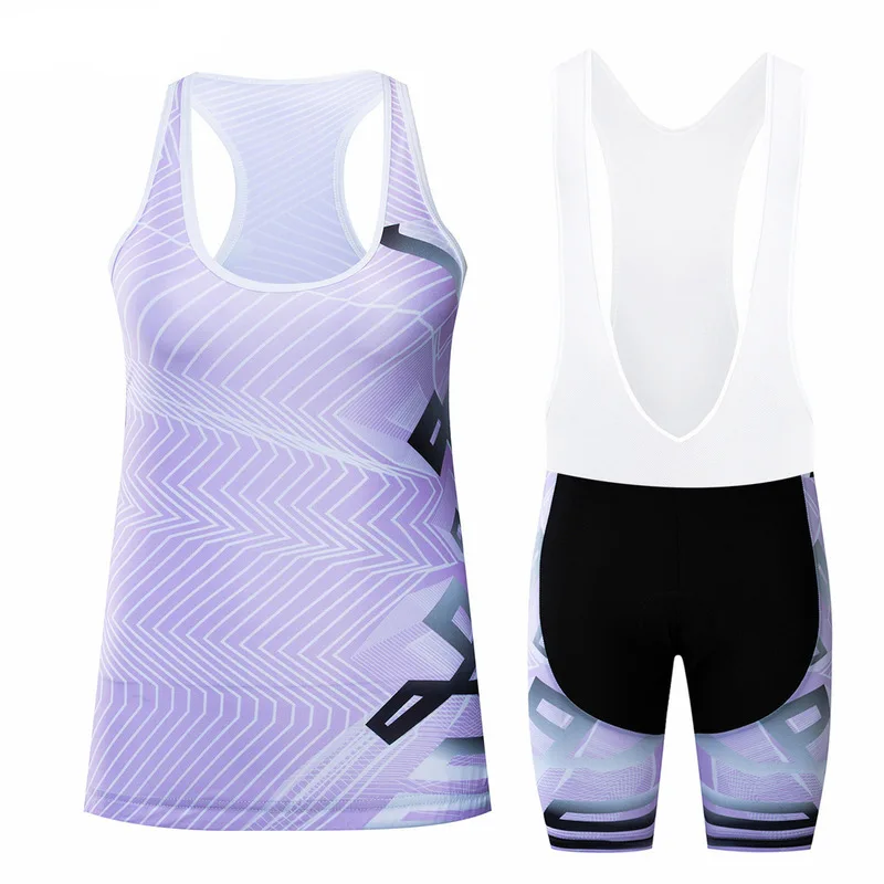 

Cycling Clothing Vest Summer Kit Skinsuit Bike Uniform Jersey Triathlon Set Mountain Bycicle Body Suit Pro Team Biker Shorts