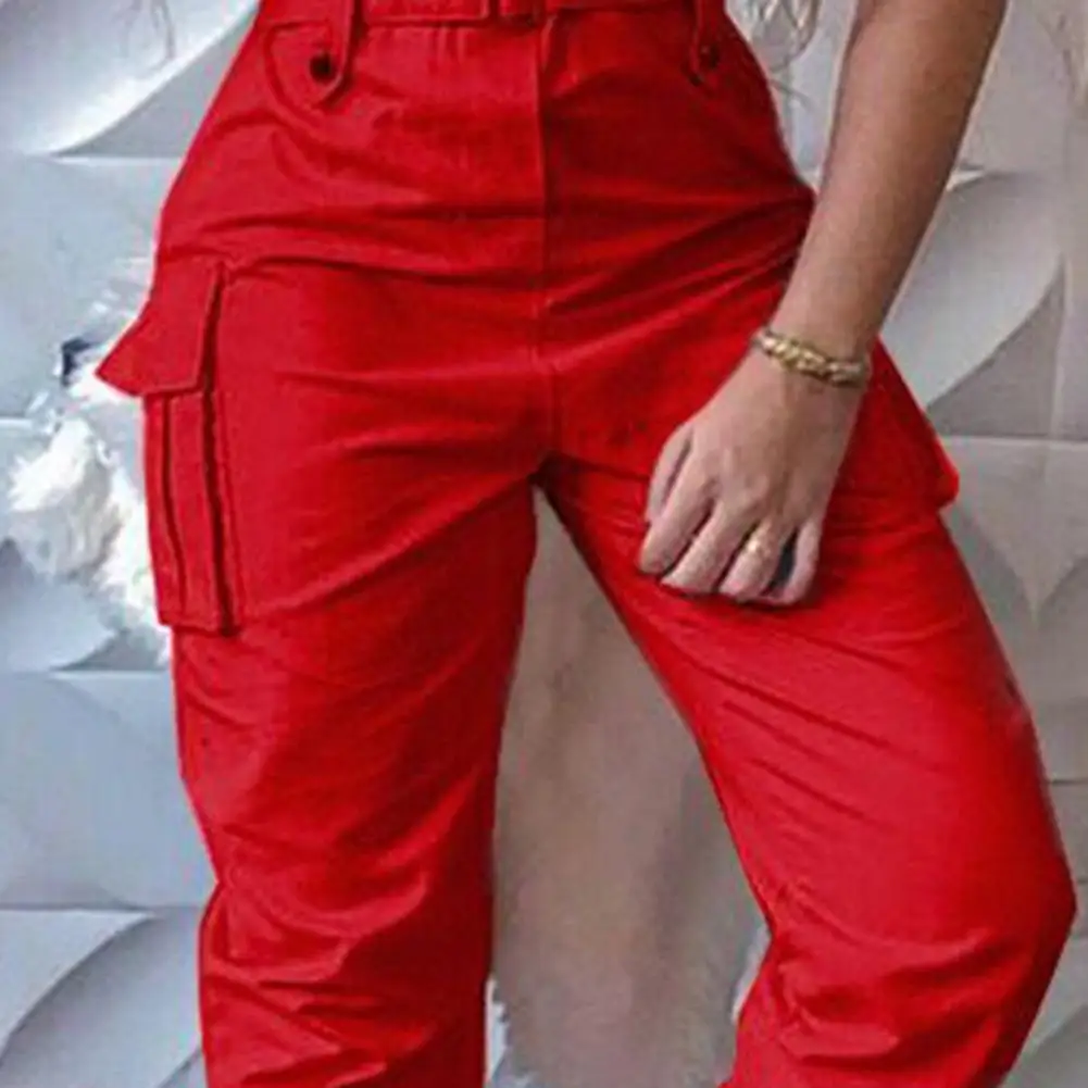 Комбинезон-карго с завязками на лодыжке женский комбинезон без рукавов высокой