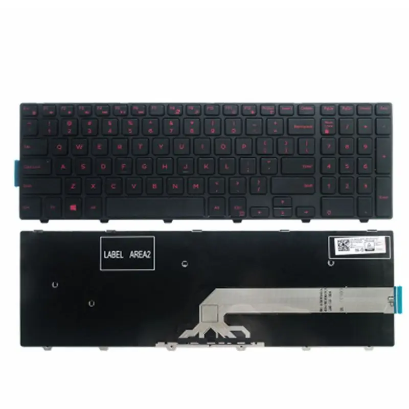 Клавиатура US для ноутбука DELL Inspiron 15 3551 3552 3541 3543 3542 3559 3565 3567 3558 5566 5748 5749 5755 5758