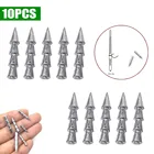 10 шт. Neko Rig Nail весовые грузила соединитель рыболовная вставка вес для червей рыболовные аксессуары инструменты рыболовные снасти Крючки