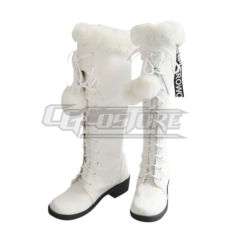 

Anime Cosplay Shoes Arknights Роса Costume Hand-made Leather Christmas Free ship COSX-1298