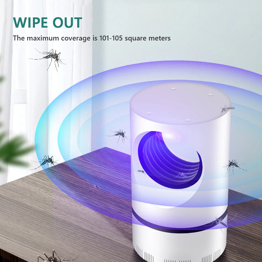 

1/2/3pcs Mosquito Killer Lamp LED USB Night Light Anti Mosquitos Killer Electric Trap Mosquito Insect Fly Repellent Bug Zapper