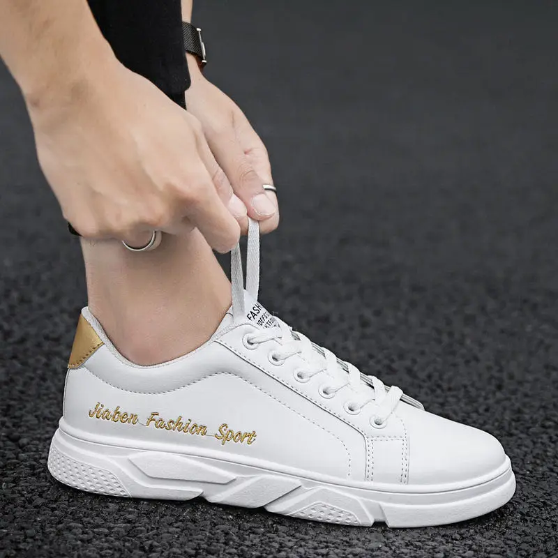 2020 Модная Повседневная Новая Корейская повседневная мужская обувь с низким