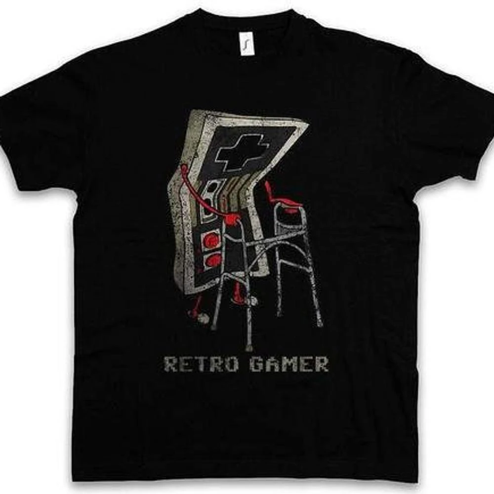 

Funny Retro Gamers Classic Video Game Arcade T Shirt