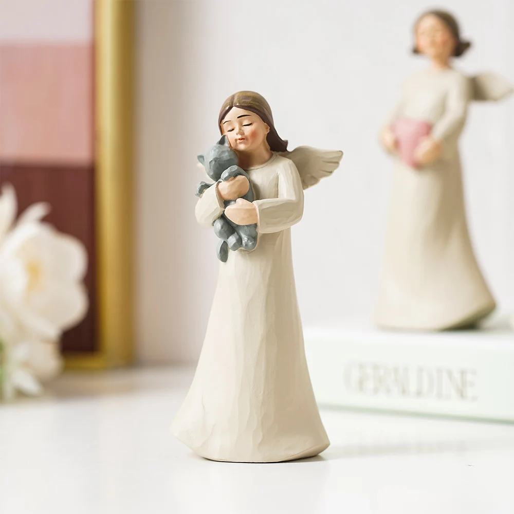 Теплые Семья Декор Happy смолы креативные злодей скульптура декор дома Аксессуары