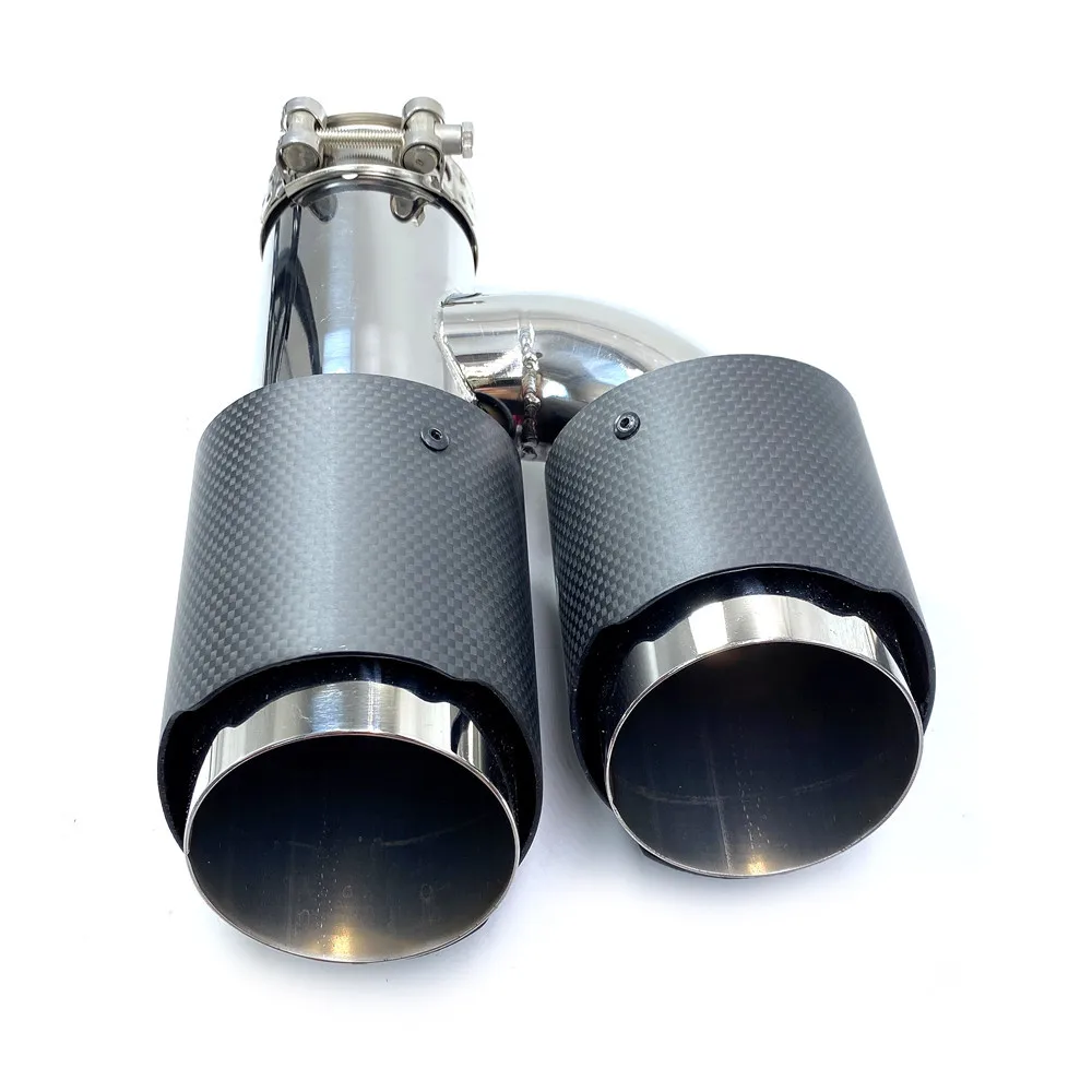 Remus автомобильный матовый глушитель из углеродного волокна наконечник H-образной