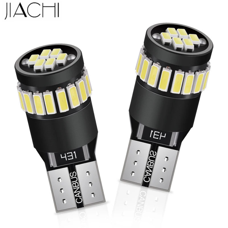JIACHI 20 шт. T10 5W5 194 светодиодное освещение для салона автомобиля Canbus без ошибок 12 В