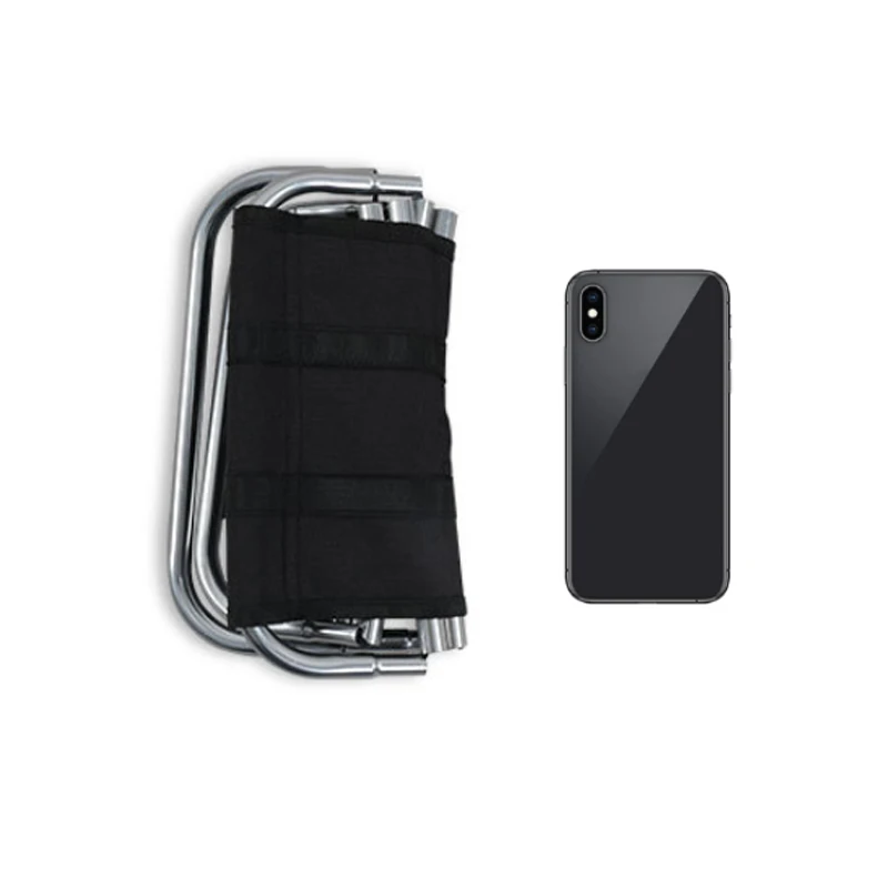 Складной компактный алюминиевый стул портативная Ультралегкая подставка для