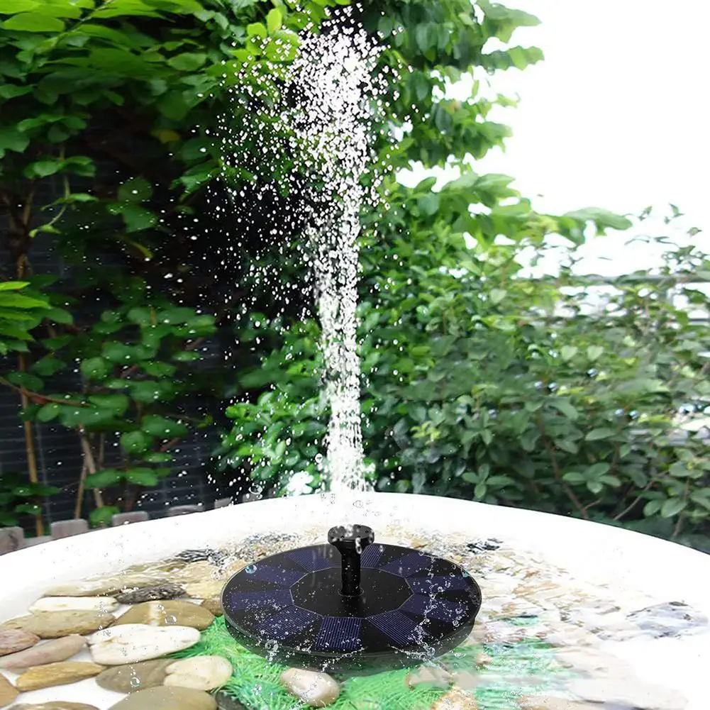 Водонепроницаемый насос для фонтана на солнечной батарее 2 Вт набор водяных