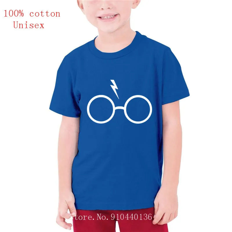 

Harry-lover Glasses and Scar potter-lover children clothes kids clothes t shirt boys kids clothing tops for girls boys clothes