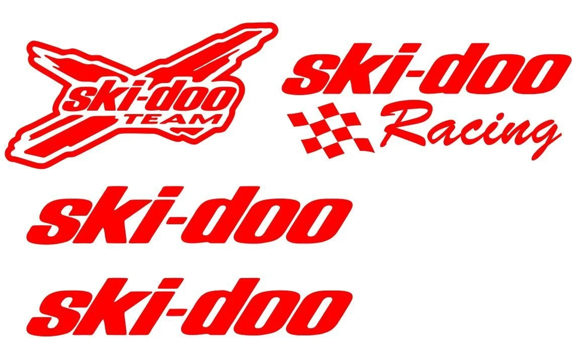 Для 4 лыж Doo наклейка Rev Xp Mxz Renegade вершина Gsx Mach Переводные картинки Skidoo - купить по