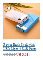 Наборы для самостоятельной сборки Корпус Корпуса 4 usb порта сварочный блок питания зарядное устройство корпус модуль pcba мощность ed 4 шт 18650 батареи