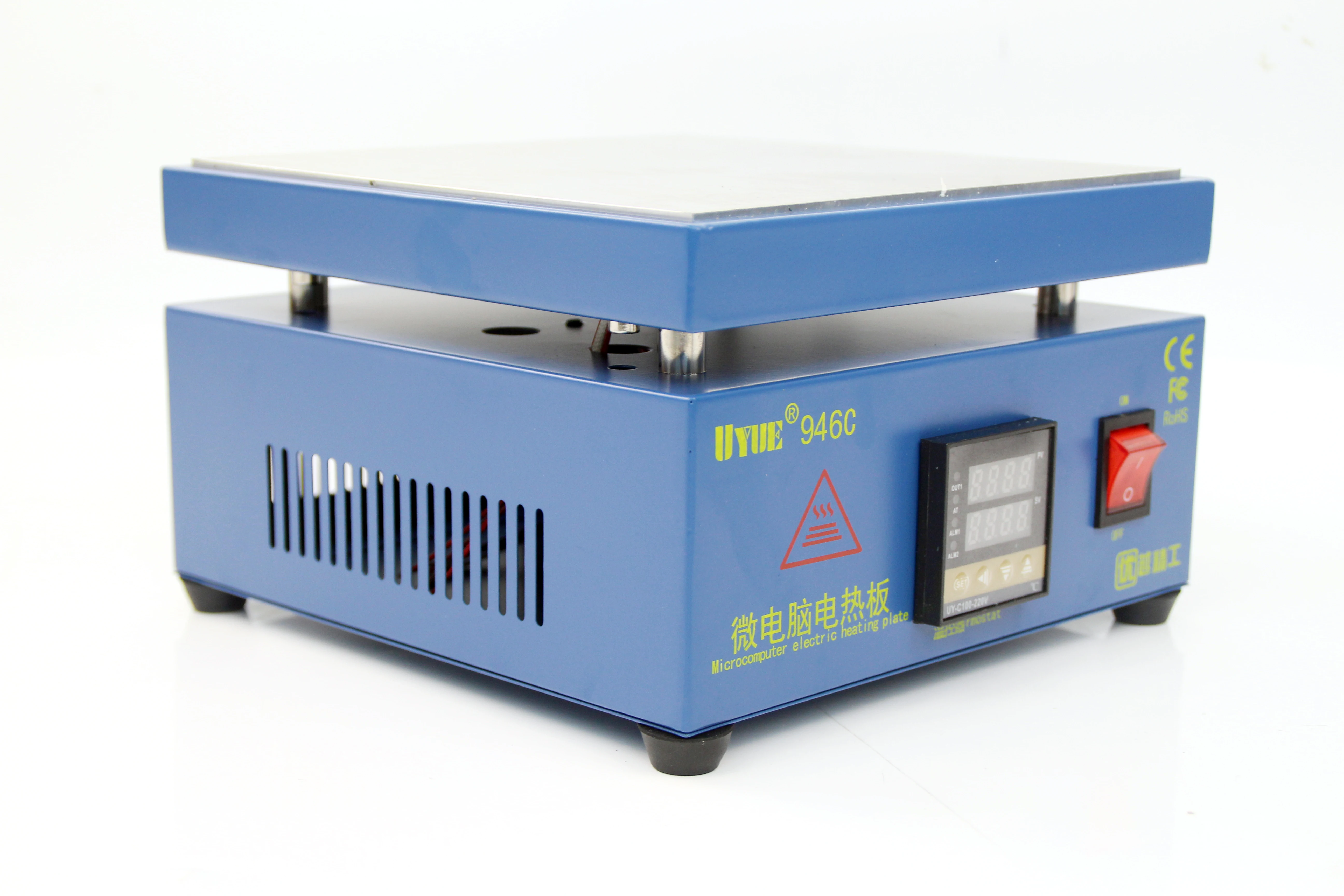 946C Electronic Hot Plate Preheat LCD Digital Display Preheating Station for PCB SMD heating phone touch screen separate | Инструменты