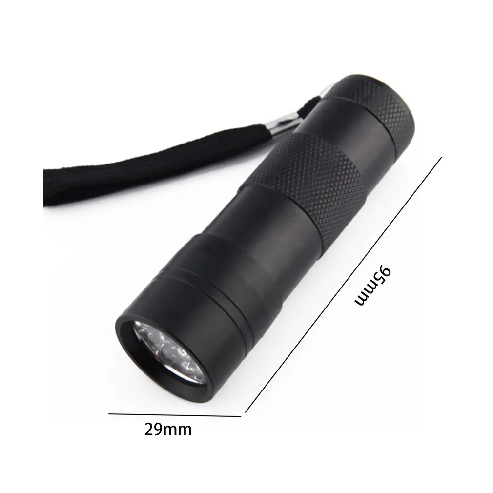 Многофункциональный ультрафиолетовый фонарик 12 Светодиодный одов нм