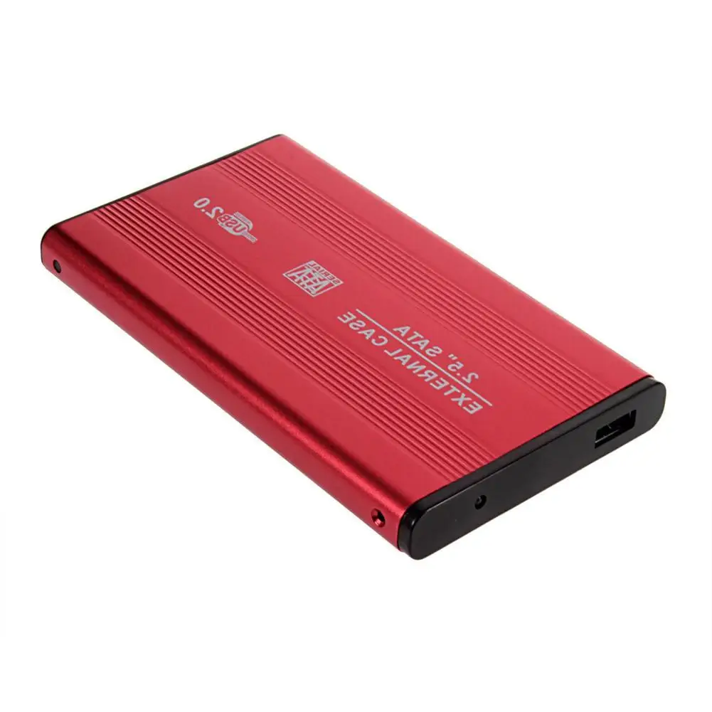USB2.0 2 5 дюймовый SATA HDD чехол жесткий диск Внешний корпус мобильный коробка |