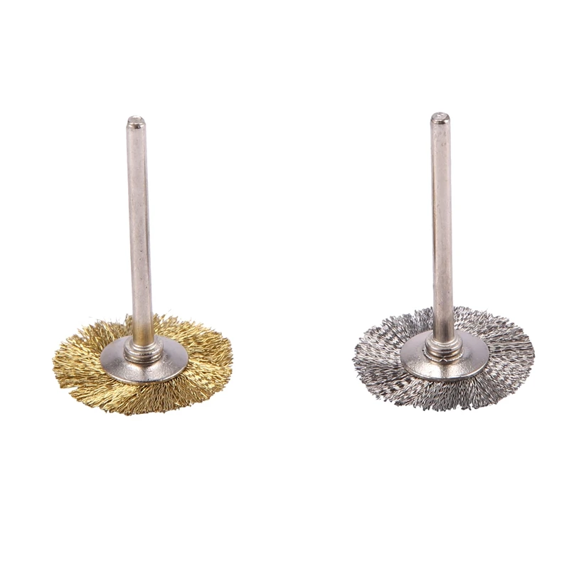 36Pcs Brass Steel Wire Brush Polishing Wheels Full Kit For Dremel Rotary Tools | Инструменты