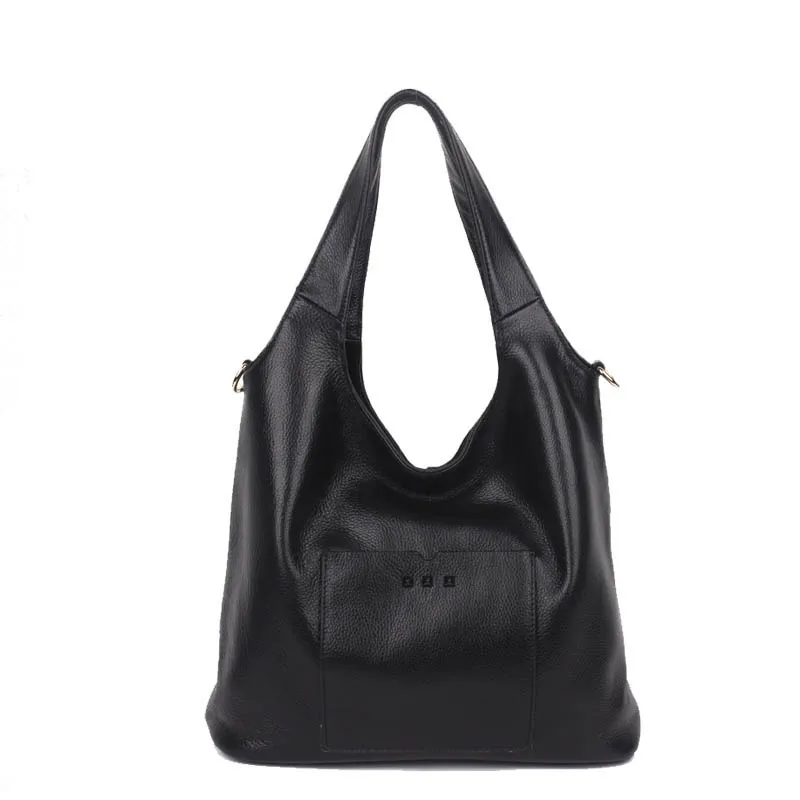 

New Women Leather Handbags fashion female bag messenger shoulder handbag messenger big bag soft leather cowhide bag