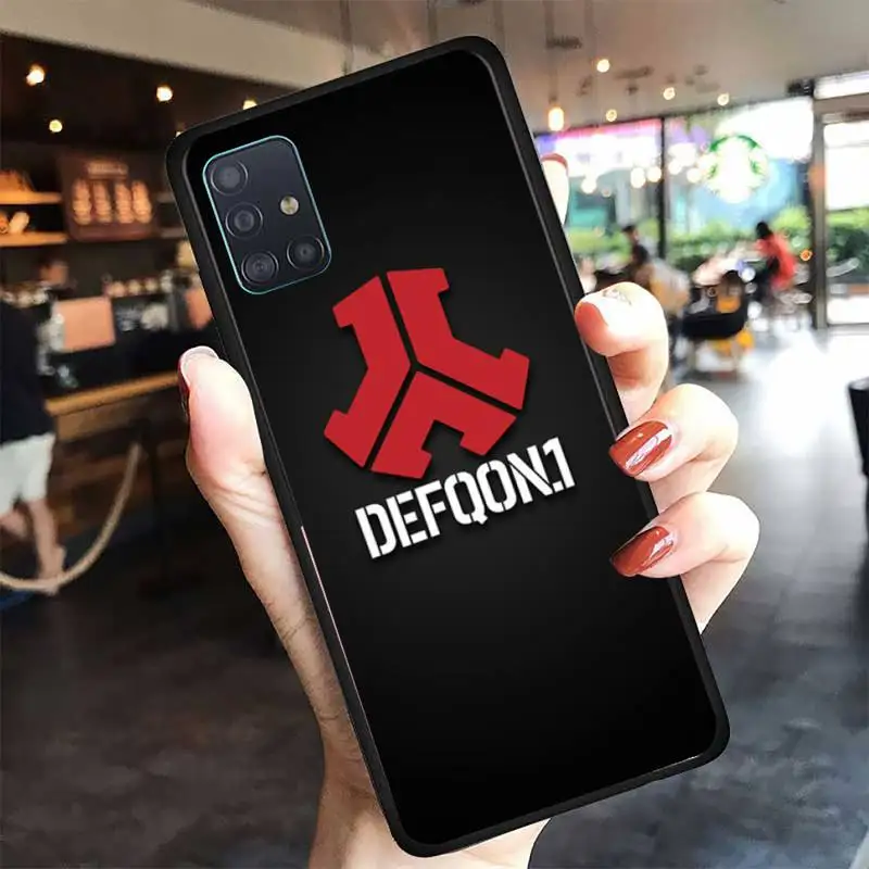 

Defqon 1 Music Festival Phone Case For Samsung A50 A51 A71 A12 A72 A52 A32 A02 A20E A31 A40 A70 A80 smart Fundas coque