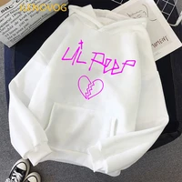new arrival 2021 pink lil peep graphic print hoodies womens clothing hip hop korean style clothes sweatshirt femme tops
