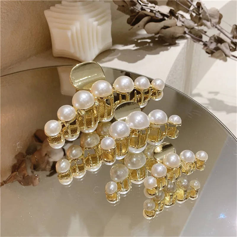 Женские металлические жемчужные Заколки CYGJFC заколка для волос женская шпилька