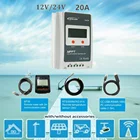 MPPT Солнечный контроллер 12В24В 20А панель солнечной системы комплект Модуль светодиодный дисплей EPEVER регуляторы + пульт дистанционного управления met Charge